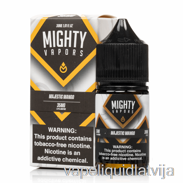 Majestātiskais Mango - Vareni Tvaiki Sāļi - 30ml 50mg Vape šķidrums